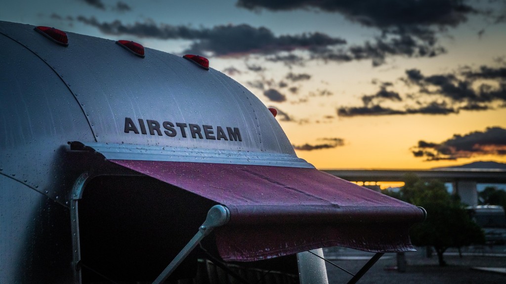 Airstream's sleek metal travel trailers have been dubbed "silver bullets" 